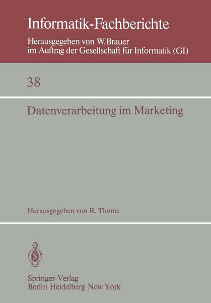 Produktbild: Datenverarbeitung im Marketing