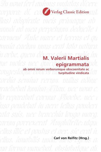 Produktbild: M. Valerii Martialis epigrammata