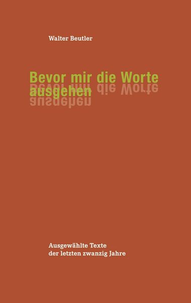 Produktbild: Bevor mir die Worte ausgehen