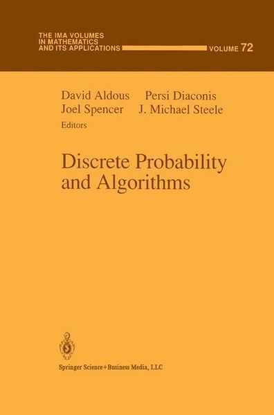 Produktbild: Discrete Probability and Algorithms