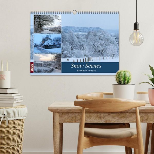 Produktbild: Snow Scenes (Wall Calendar 2026 DIN A3 landscape), CALVENDO 12 Month Wall Calendar