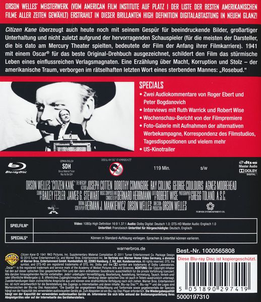 Produktbild: Citizen Kane- Ultimate Collector's Edition