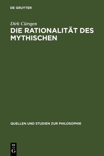 Produktbild: Die Rationalit&auml;t des Mythischen
