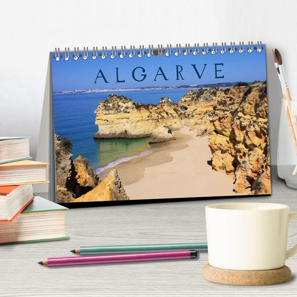 Produktbild: Algarve (Tischkalender 2026 DIN A5 quer), CALVENDO Monatskalender
