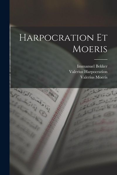 Produktbild: Harpocration Et Moeris