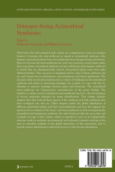 Produktbild: Nitrogen-fixing Actinorhizal Symbioses