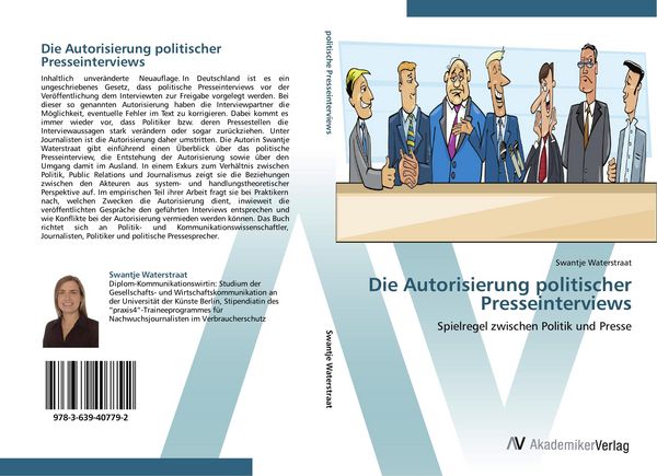 Produktbild: Die Autorisierung politischer Presseinterviews
