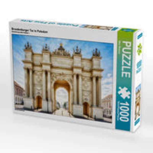 CALVENDO Puzzle Brandenburger Tor in Potsdam | 1000 Teile Lege-Größe 64x48cm Foto-Puzzle für glückliche Stunden