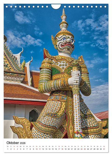 Produktbild: Faszination Thailand (Wandkalender 2026 DIN A4 hoch), CALVENDO Monatskalender