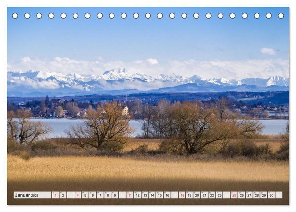 Produktbild: Auszeit Bodensee (Tischkalender 2026 DIN A5 quer), CALVENDO Monatskalender