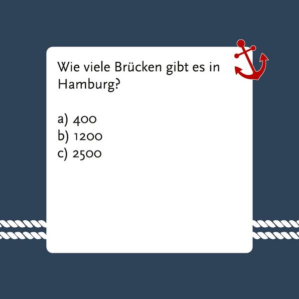 Produktbild: Hamburg-Quiz (Neuauflage)