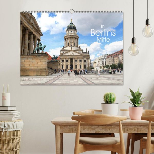 Produktbild: In Berlins Mitte (Wandkalender 2026 DIN A2 quer), CALVENDO Monatskalender