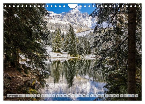Produktbild: &Ouml;sterreich Berg und See (Wandkalender 2026 DIN A4 quer), CALVENDO Monatskalender