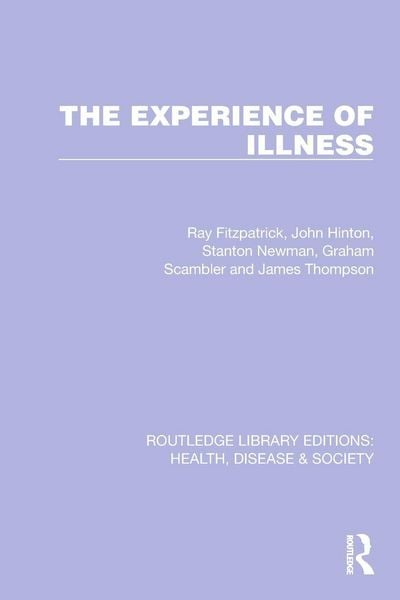 Produktbild: The Experience of Illness