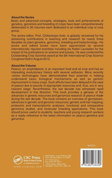 Produktbild: Genetics, Genomics and Breeding of Peanuts