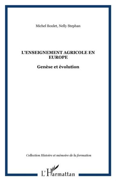Produktbild: Enseignement agricole en europe: genese