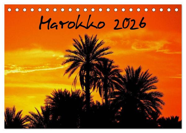 Produktbild: Marokko 2026 (Tischkalender 2026 DIN A5 quer), CALVENDO Monatskalender