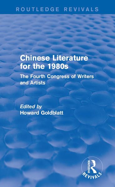 Produktbild: Chinese Literature for the 1980s