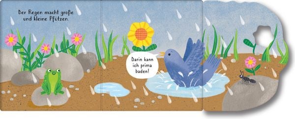 Produktbild: Das kleine Buch mit gro&szlig;en Klappen: An einem Regentag