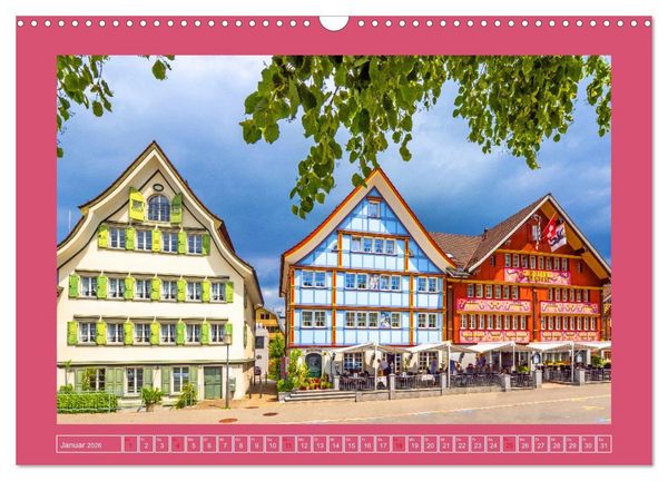 Produktbild: Traumhafte Schweizer Orte (Wandkalender 2026 DIN A3 quer), CALVENDO Monatskalender