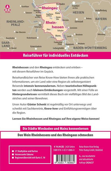 Produktbild: Reise Know-How Reisef&uuml;hrer Rheinhessen, Rheingau
