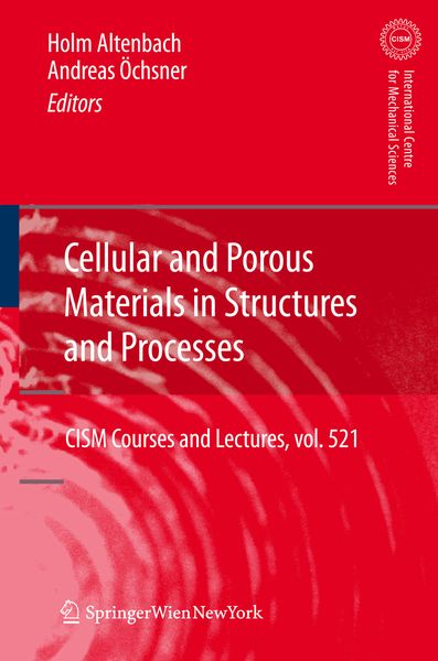 Produktbild: Cellular and Porous Materials in Structures and Processes