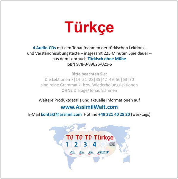 Produktbild: ASSiMiL T&uuml;rkisch ohne M&uuml;he - Audio-CDs