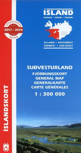Produktbild: Island. S&uuml;dwest 1 : 300 000