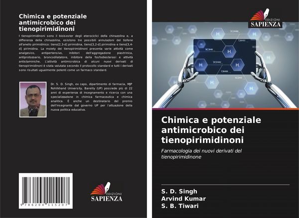 Produktbild: Chimica e potenziale antimicrobico dei tienopirimidinoni