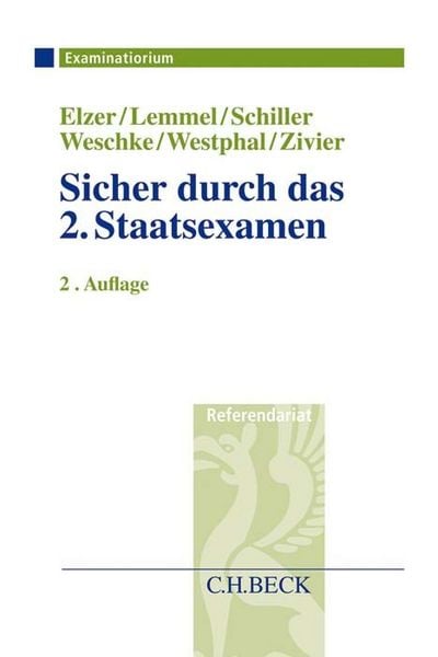 Produktbild: Sicher durch das 2. Staatsexamen