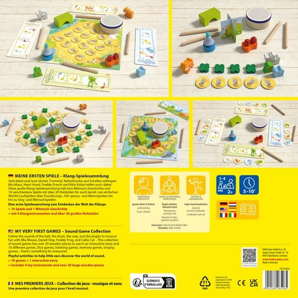 Produktbild: Meine ersten Spiele Klang-Spielesammlung
