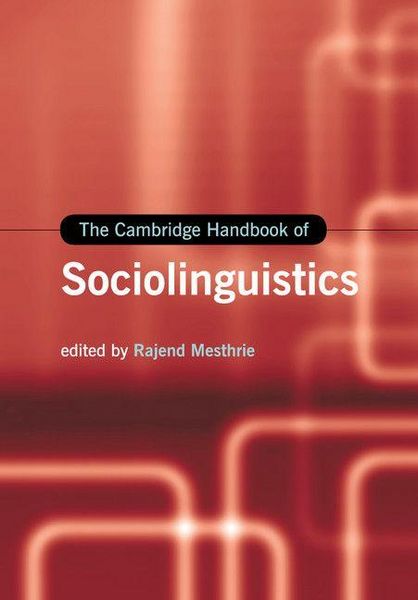 Produktbild: The Cambridge Handbook of Sociolinguistics