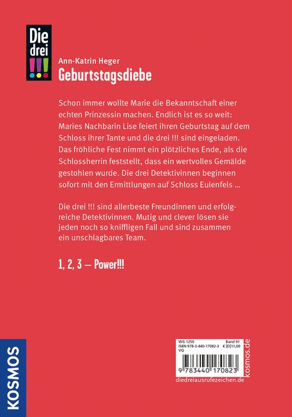 Produktbild: Die drei !!!, 91, Geburtstagsdiebe