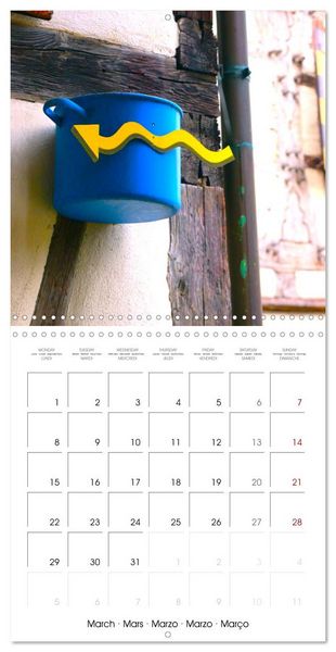 Produktbild: South Germany- Visiting the beautiful village Blaubeuren in the Swabian Alps (Wall Calendar 2027 12 &times; 12 Inch) CALVENDO 12 Month Wall Calendar