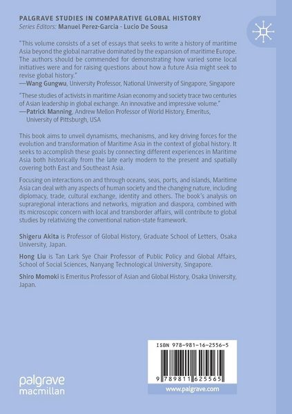 Produktbild: Changing Dynamics and Mechanisms of Maritime Asia in Comparative Perspectives