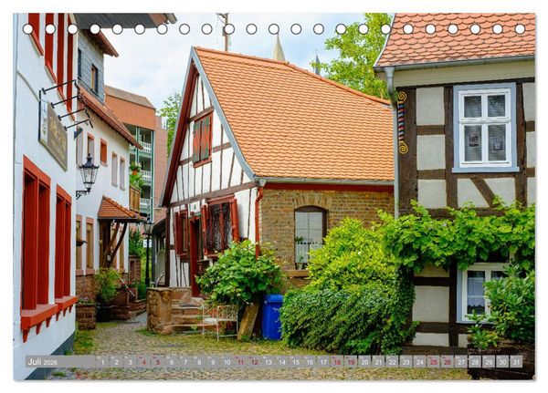 Produktbild: Ein Blick auf Gelnhausen (Tischkalender 2026 DIN A5 quer), CALVENDO Monatskalender