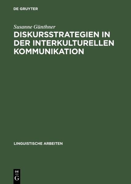 Produktbild: Diskursstrategien in der interkulturellen Kommunikation
