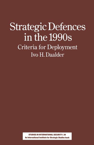 Produktbild: Strategic Defences in the 1990's