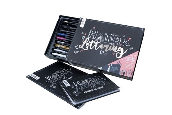 Produktbild: Frechverlag: Handlettering - Die wunderbare Kreativbox