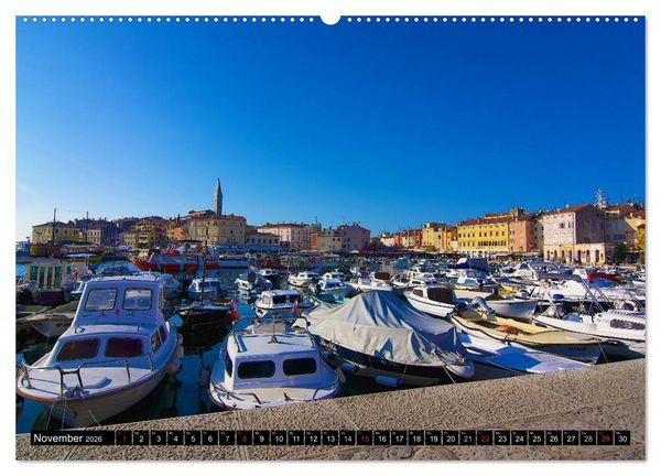 Produktbild: Rund um Rovinj (hochwertiger Premium Wandkalender 2026 DIN A2 quer), Kunstdruck in Hochglanz