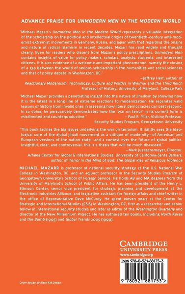 Produktbild: Unmodern Men in the Modern World