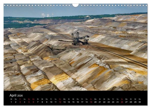 Produktbild: Der Tagebau (Wandkalender 2026 DIN A3 quer), CALVENDO Monatskalender