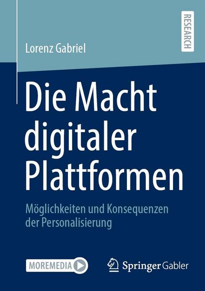 Produktbild: Die Macht digitaler Plattformen