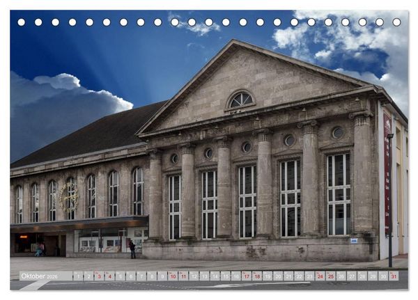 Produktbild: Wuppertal - Die Gro&szlig;stadt im Gr&uuml;nen (Tischkalender 2026 DIN A5 quer), CALVENDO Monatskalender