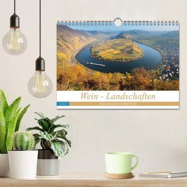 Produktbild: Wein - Landschaften (Wandkalender 2027 DIN A4 quer), CALVENDO Monatskalender