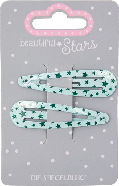 Produktbild: Haarclip Sterne no.2 - beautiful Stars, sort.