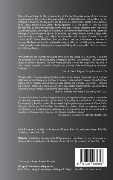 Produktbild: Transformative Translanguaging Espacios