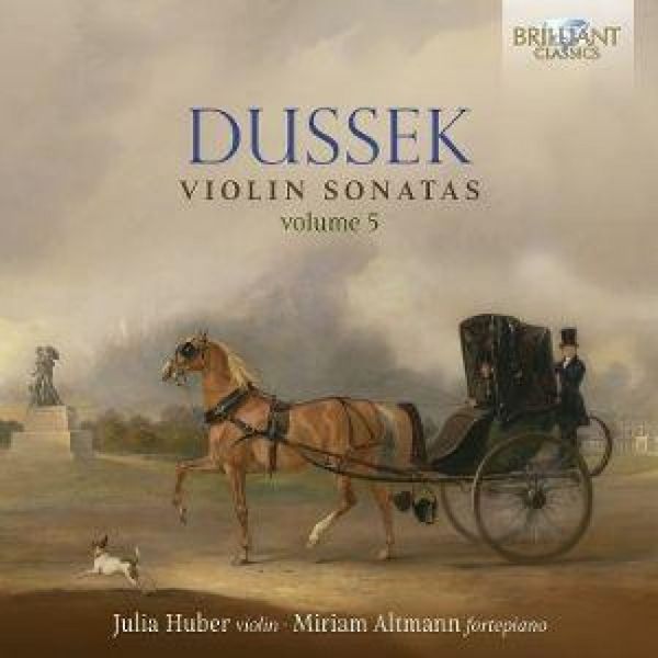 Produktbild: Dussek:Violin Sonatas,Volume 5