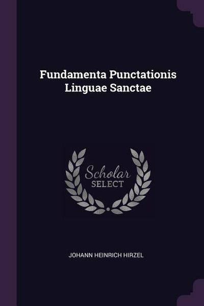 Produktbild: Fundamenta Punctationis Linguae Sanctae