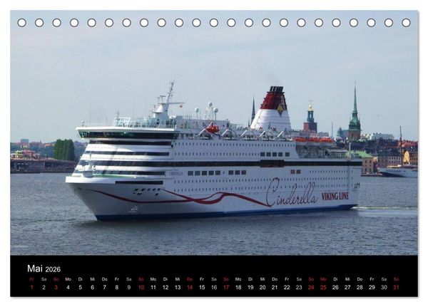 Produktbild: Ostseef&auml;hren (Tischkalender 2026 DIN A5 quer), CALVENDO Monatskalender
